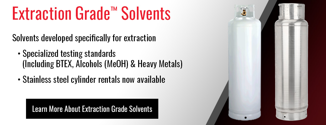Extraction Solvents Banner